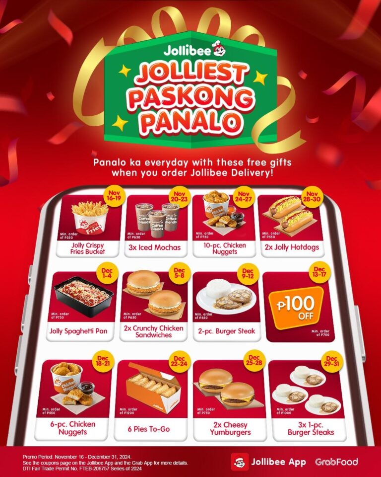 Jollibee Delivery’s Jolliest Paskong Panalo makes you feel like a winner every day