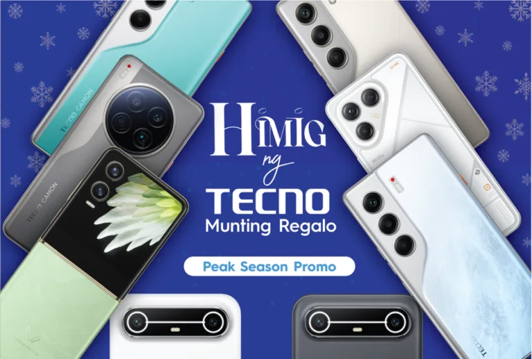 Himig ng TECNO, Munting Regalo: Christmas Deals Starting at Just ₱699