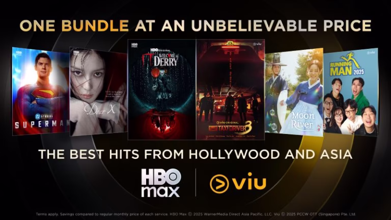 The Best of Hollywood meets Premium Asian Entertainment –  HBO MAX & VIU Streaming Bundle Now Available  in the Philippines