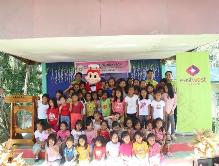 EastWest Rural Bank Marks 12th Anniversary with Outreach Program for Schools in Remote and Typhoon-Hit Areas