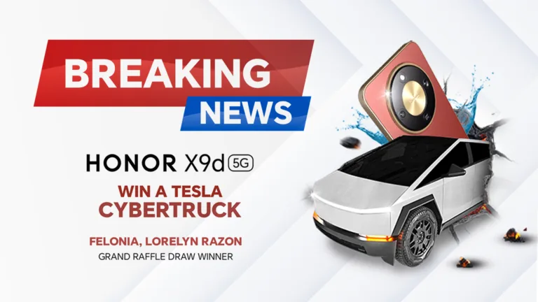 BREAKING NEWS: HONOR X9d 5G Buyer Wins Brand-New Tesla Cybertruck